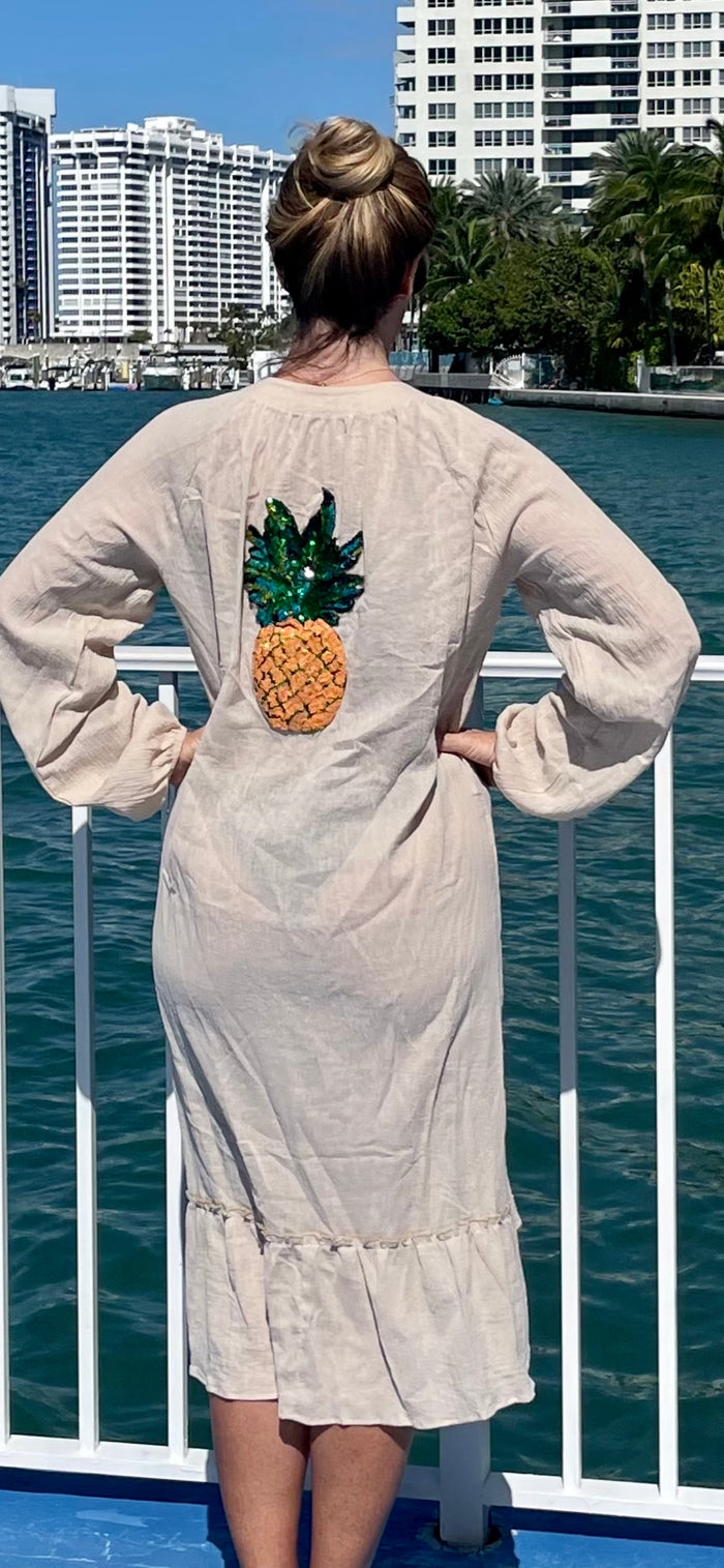Autumn Cover Up Pineapple